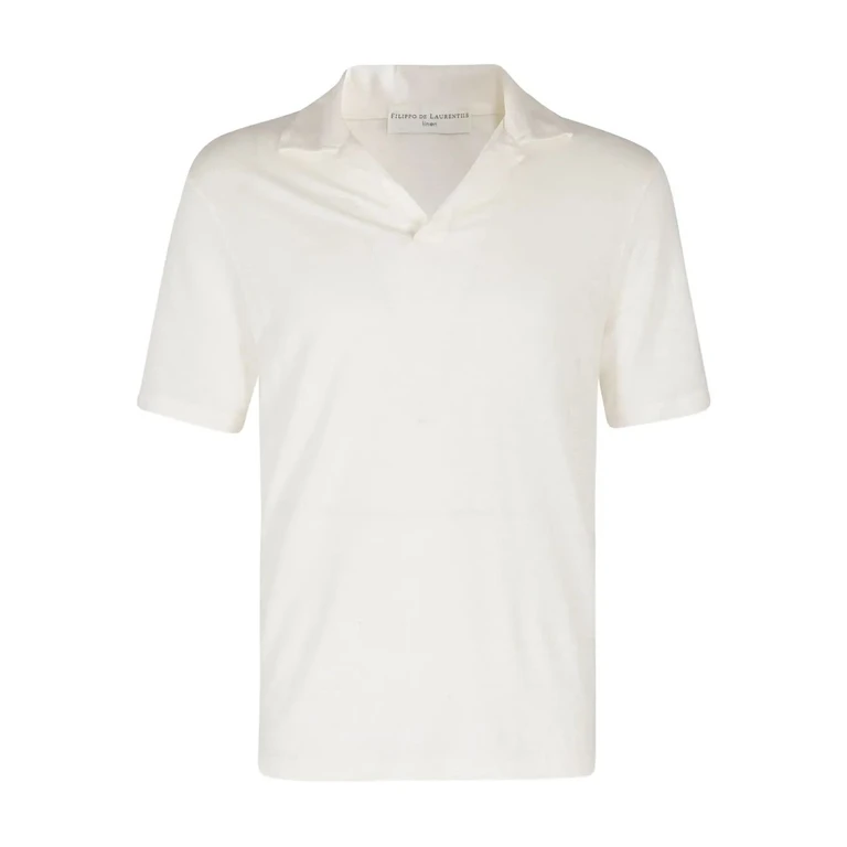 Filippo De Laurentis Polo Skipper Mc White Li Ea - Men