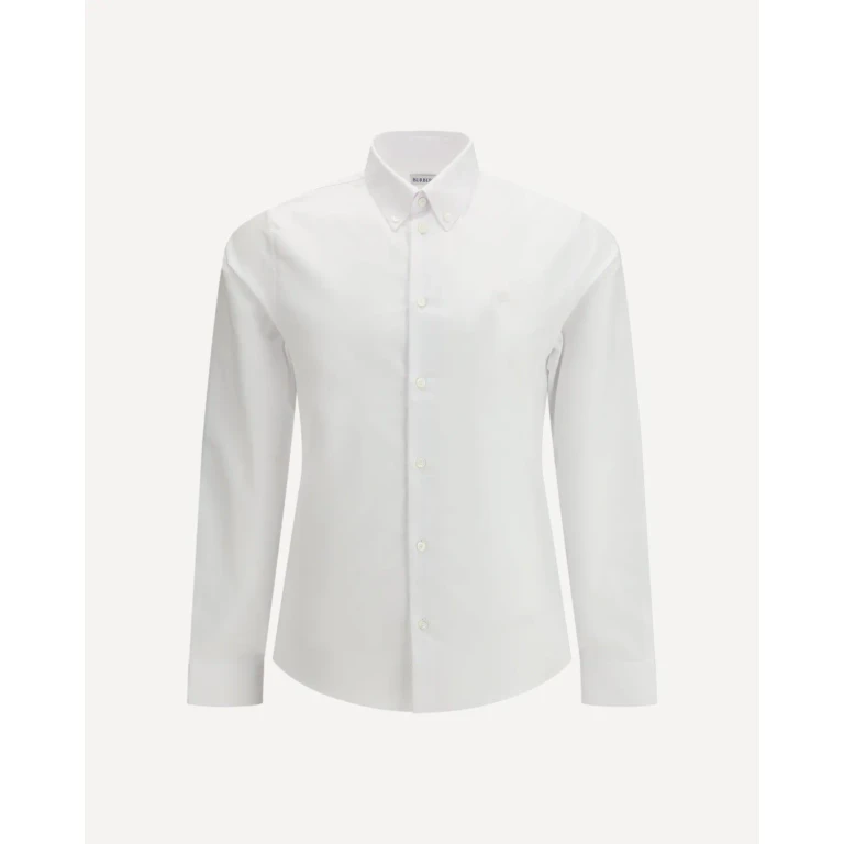 BURBERRY Cotton Oxford Shirt Male L