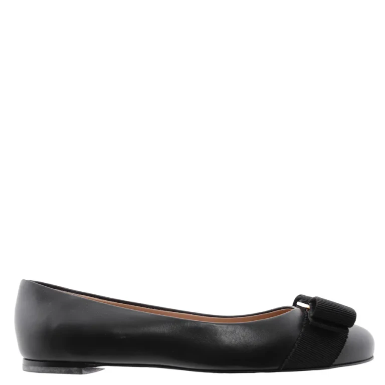 Ferragamo Varina Patent Ballet Flats