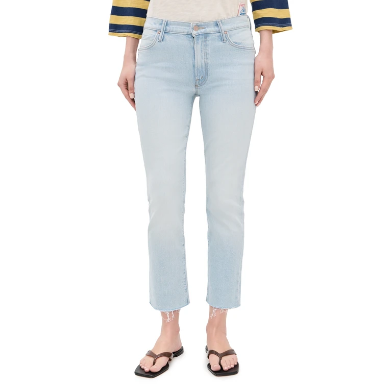 MOTHER The Rascal Flood Fray Jeans Bring The Cooler 23