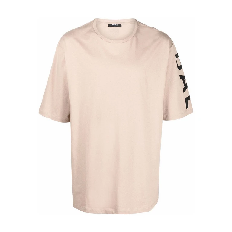 Balmain Pull Col Rond - Beige