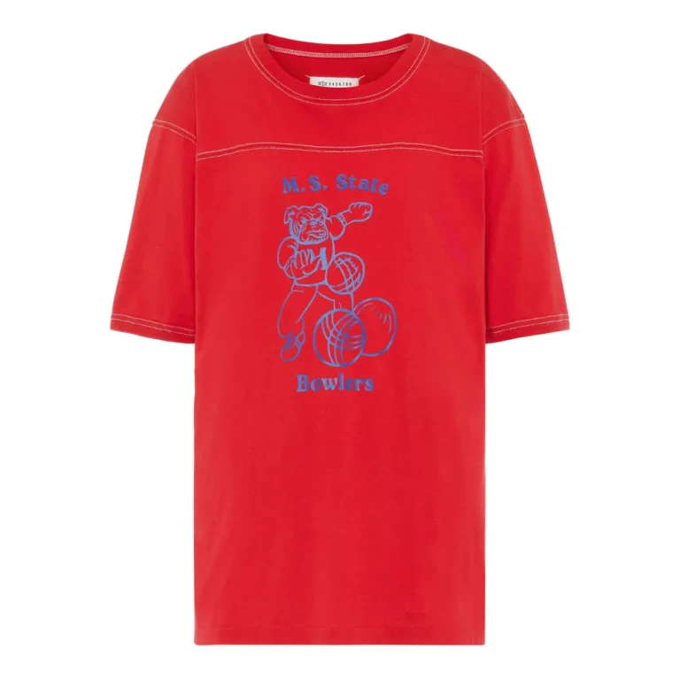 T-shirt Maison Margiela à col rond et imprimé graphique