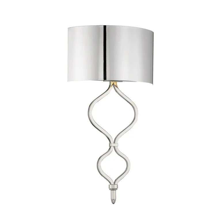 Savoy House Como Wall Sconce in Polished Nickel - 9-6520-1-109