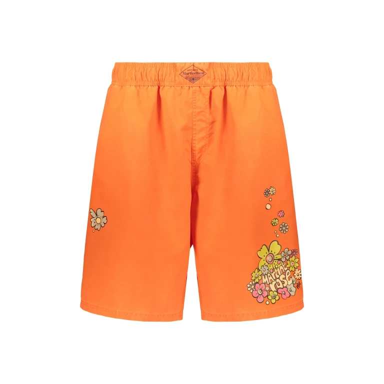 Martine Rose Logo Print Swim Shorts