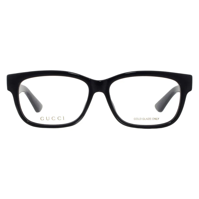 Gucci Demo Square Ladies Eyeglasses GG1341O 001 55