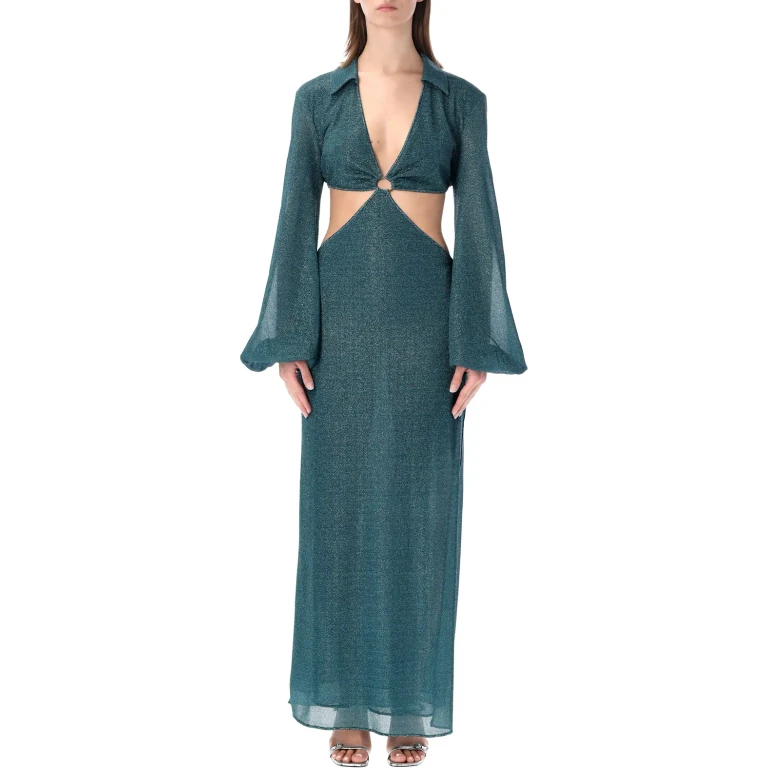 Oseree Oséree Swimwear Lumière Cut-out Long Dress