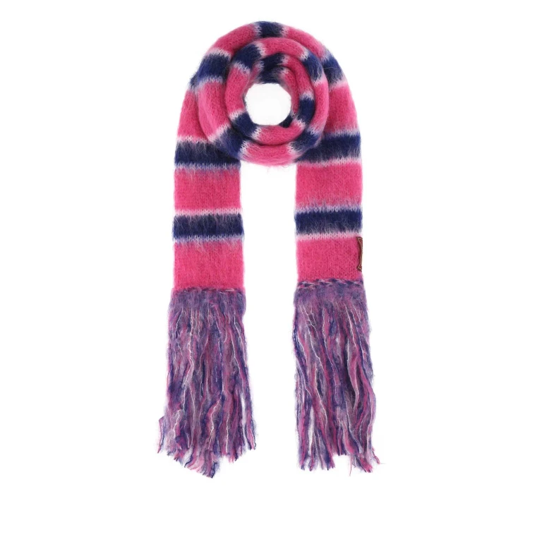 Marni Embroidered Mohair Blend Scarf