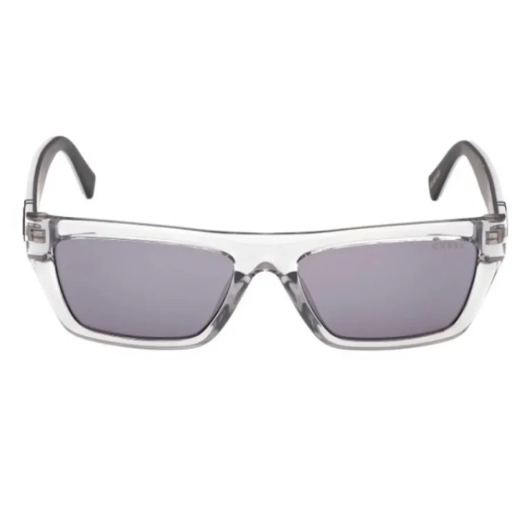 Guess Smoke Rectangular Mens Sunglasses GU00120 20A 55