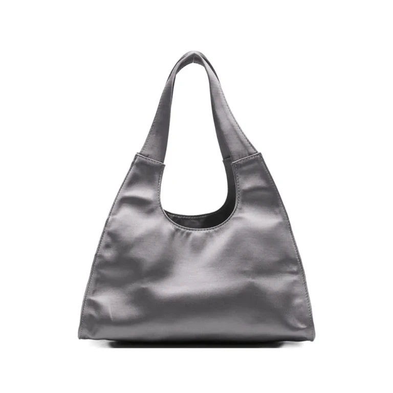 Gimaguas Black Leather Mini Franca Handbag
