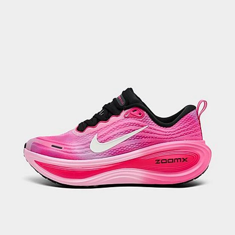 Nike Women's Vomero Plus Running Shoes in Pearl Pink/Pink Glow/Hyper Pink Size: 5.5