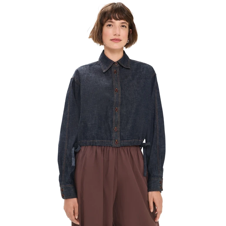 Rachel Comey Denim Base Top Indigo 6