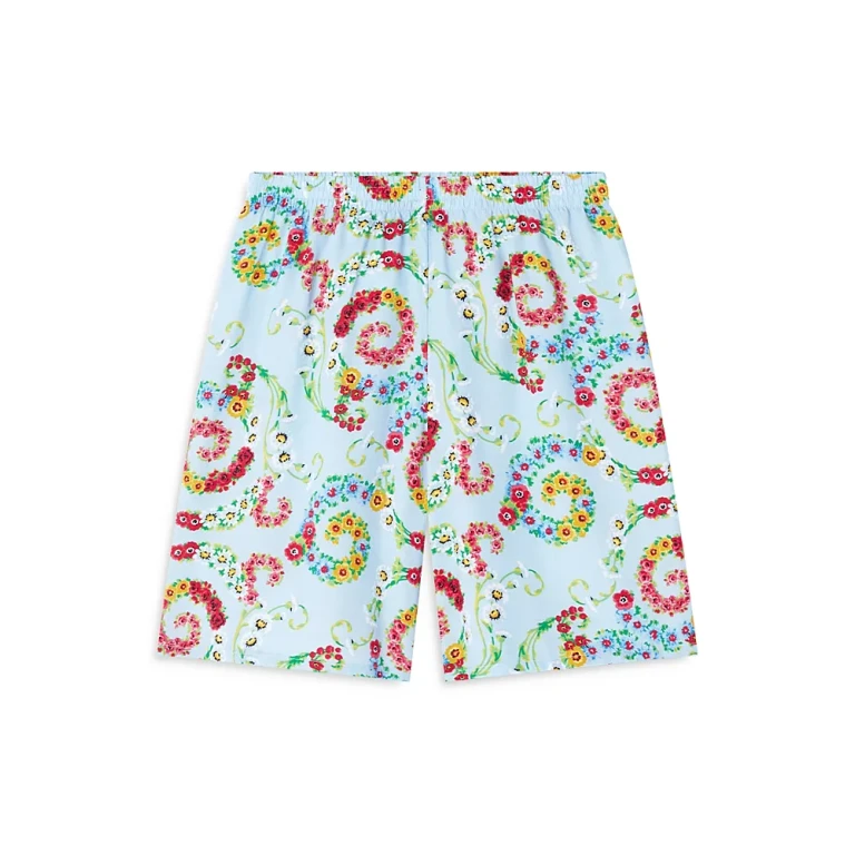 Versace Boys' Floral Barocco Shorts - Little Kid, Big Kid