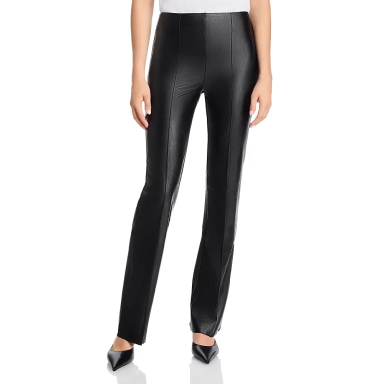Lysse Textured Faux Leather Pants