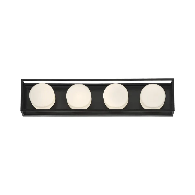 Black LED Bathbar from the Rover Collection
