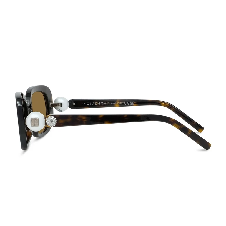 Givenchy GV40101I Pearl 52e Havana Marrone Acetate Occhiali Da Sole - Women
