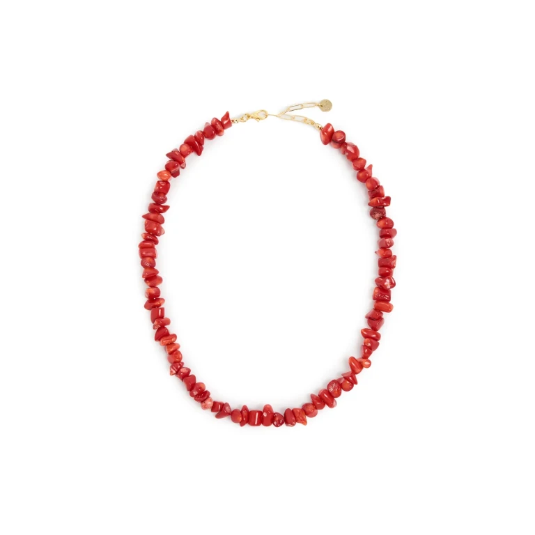 Maison Irem Dreams Necklace Red One Size