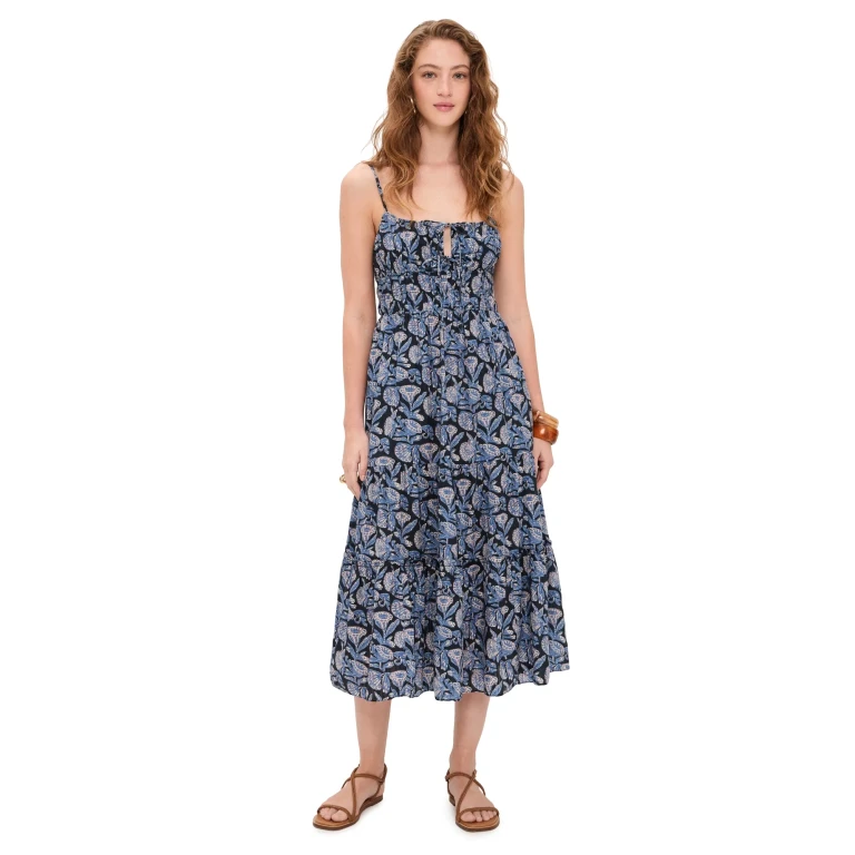 Ulla Johnson Aydin Cami Midi Dress Zinnia 16
