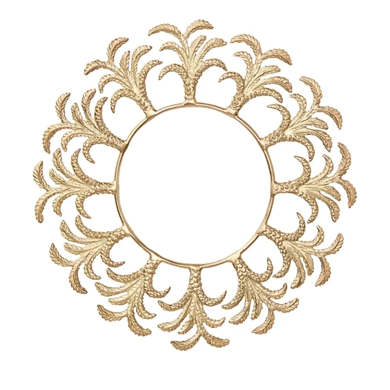 Kim Seybert Palmera Charger in Gold