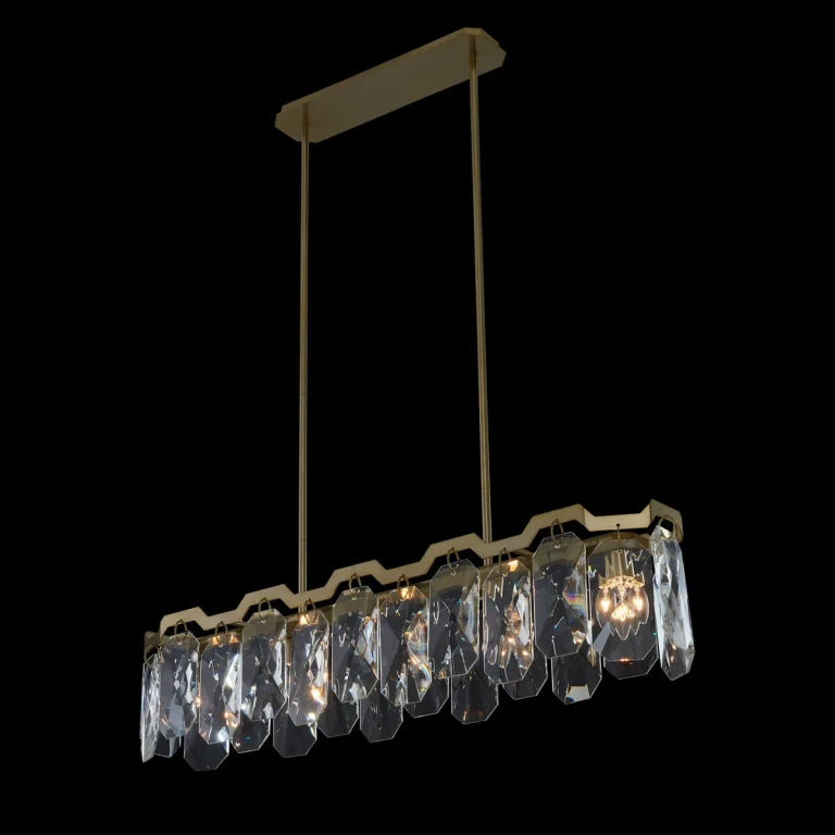Piatta 47" Island in Brushed Brass