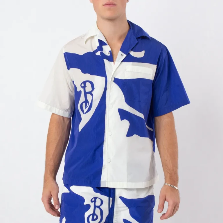 Burberry EKD Short-Sleeve Nylon Shirt