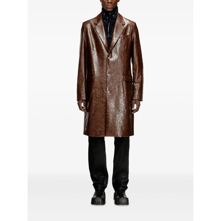 Diesel Jackets Vi+coating Pu - Men