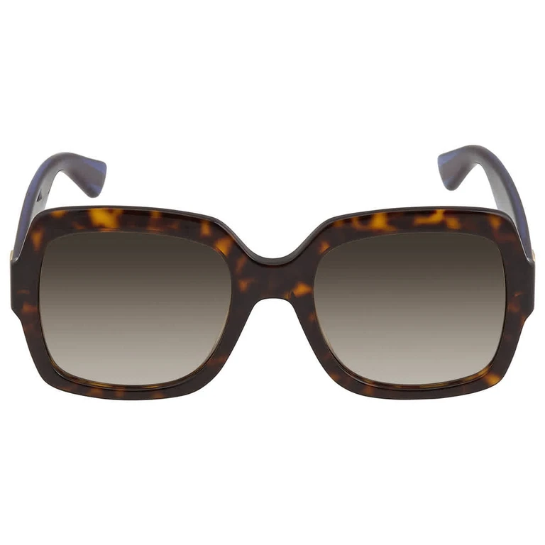 Gucci Brown Square Ladies Sunglasses GG0036SN 004 54