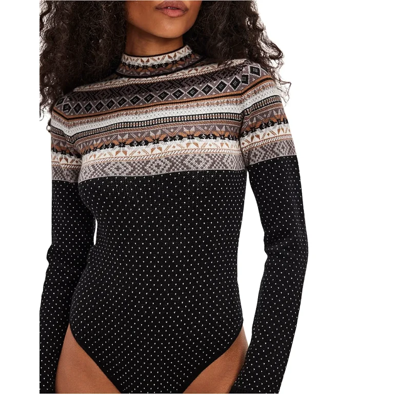 Free People Winter Warmer Bodysuit