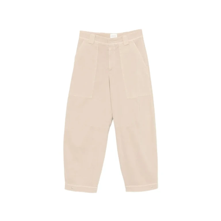 Rhannon Patch-pocket Tapered Trousers