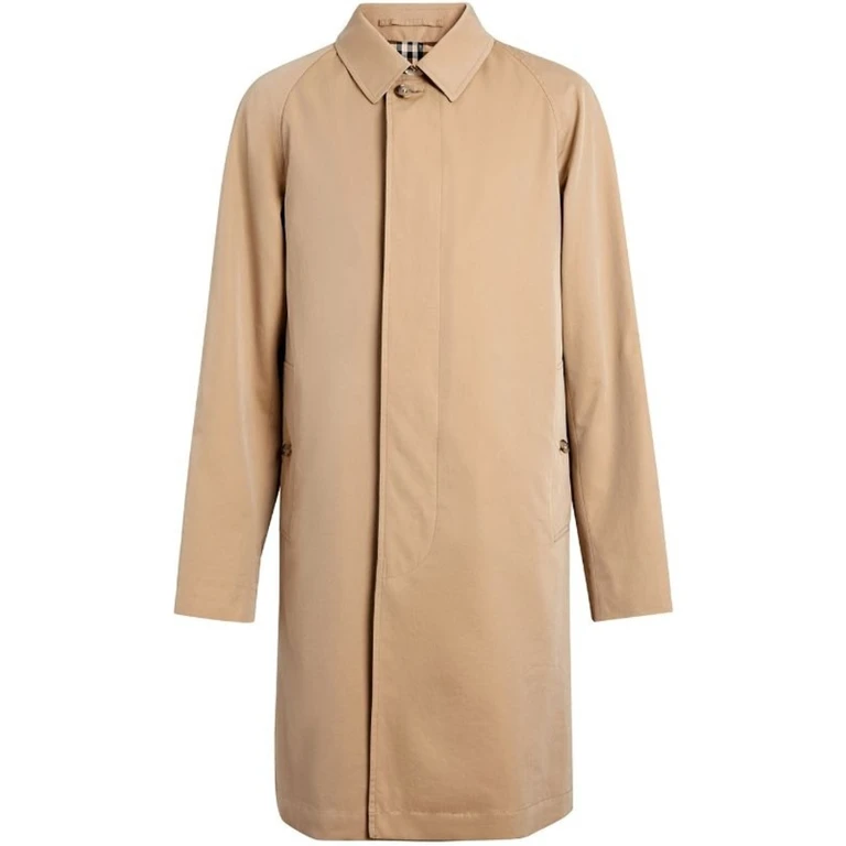 Burberry Camden Single-Breasted Car Trench Coat
