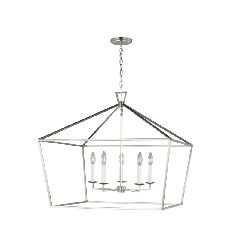Dianna 5-Light Pendant Light in Brushed Nickel