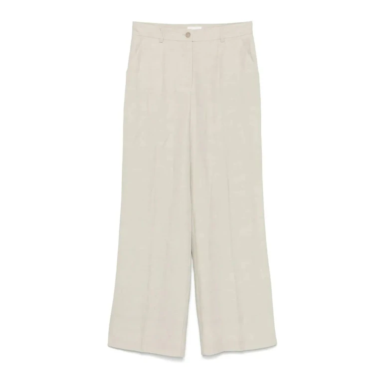 P. A.R. O.S. H. Pantalons Décontractés - Rose Clair