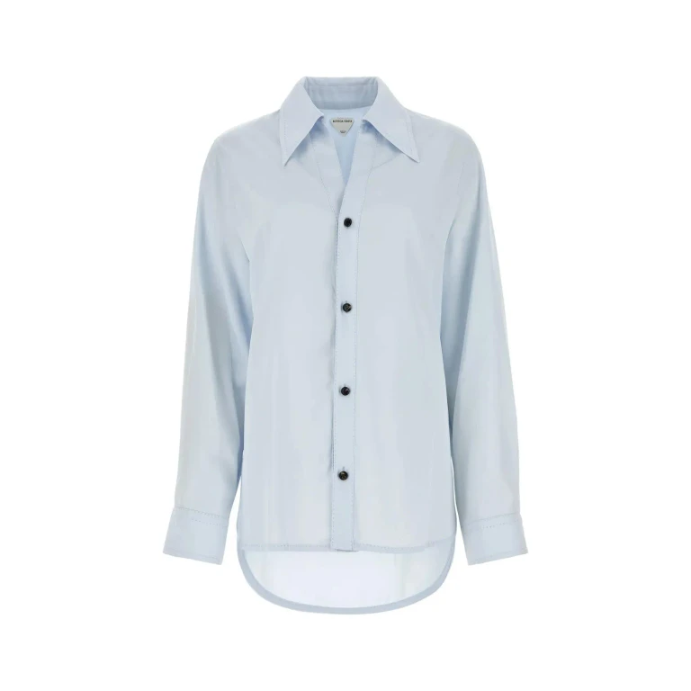 Camisa de Sarja de Viscose Bottega Veneta