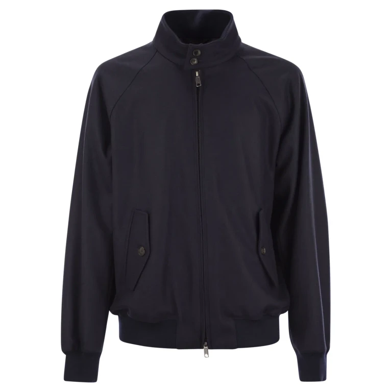 Melton - Wool-blend Bomber Jacket