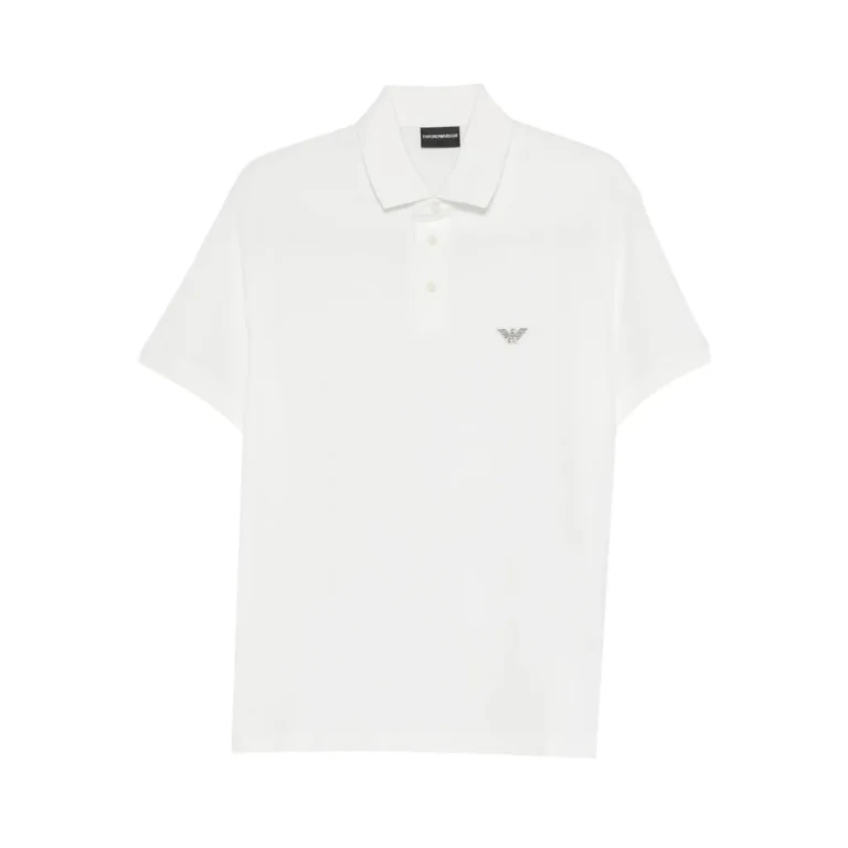 Emporio Armani Logo-embroidered Polo Shirt