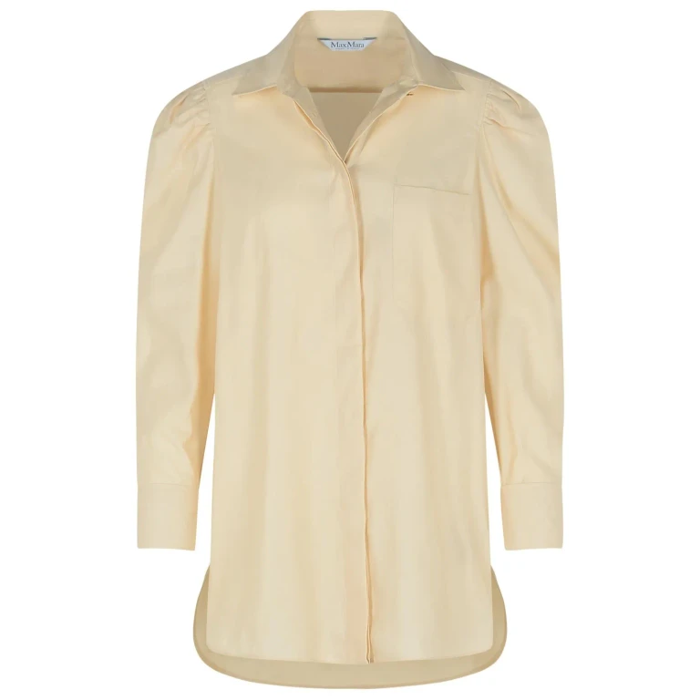 Max Mara faraday Cream Cotton Shirt