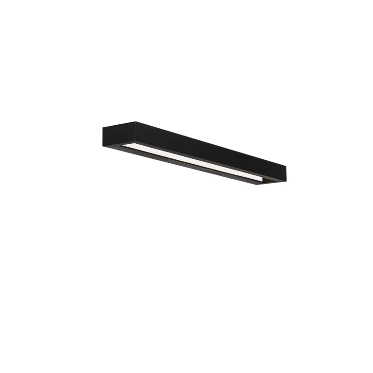 Modern Forms Open Bar Bathroom Vanity Light in Black