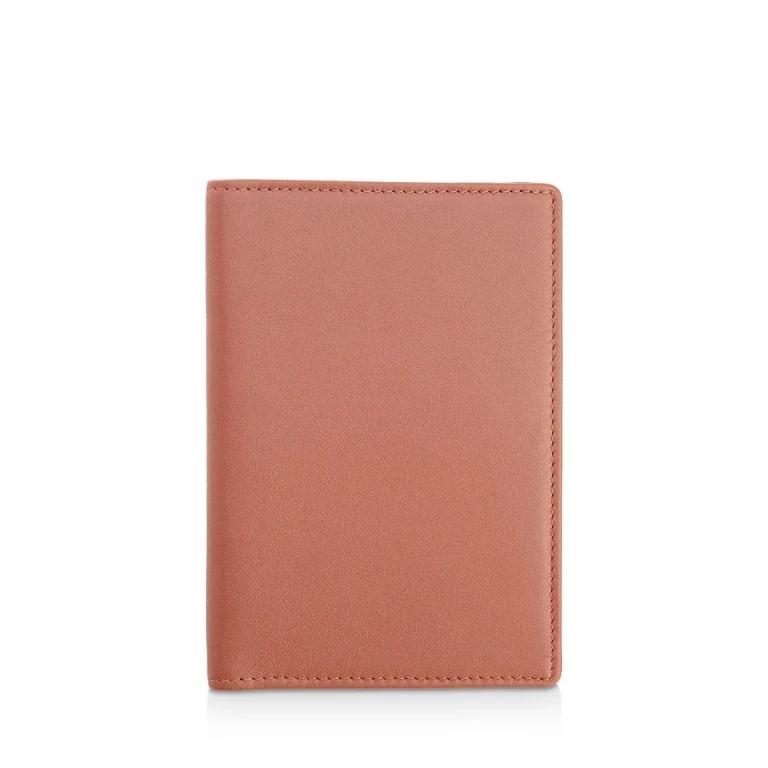 Royce New York Leather Rfid-Blocking Passport Case