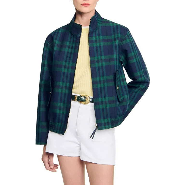 Sandro Checked Jacket