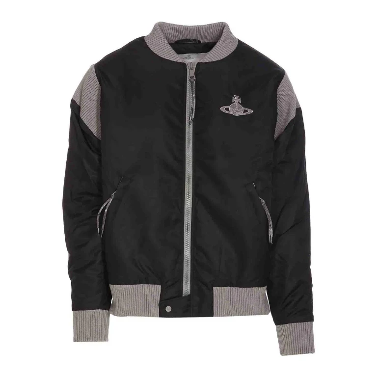 Vivienne Westwood Bomber Jacket With Logo