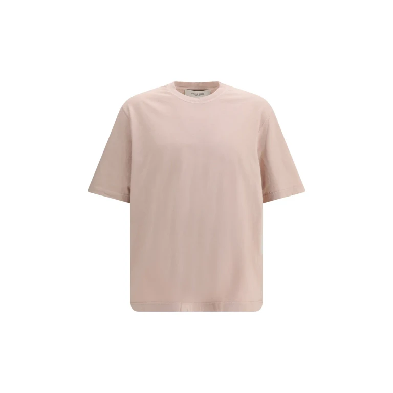 Golden Goose T-shirt With An Embossed Reverse Golden Logo