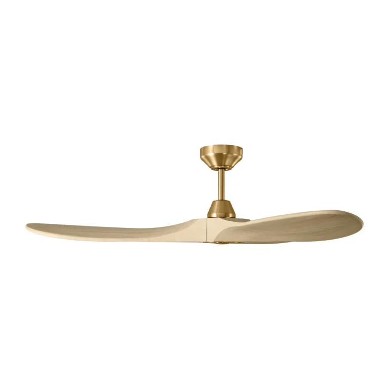 Burnished Brass 52" Ceiling Fan from the Maverick Collection