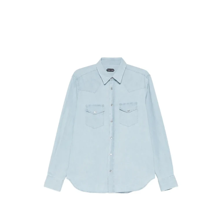 Tom Ford Chest-pocket Denim Shirt