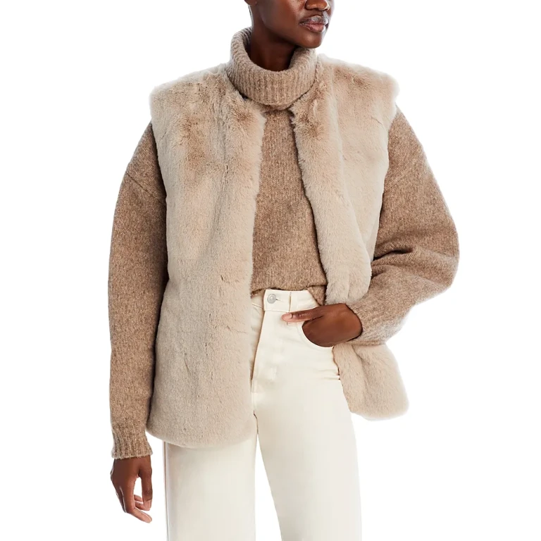 Rex Rabbit Faux Fur Vest