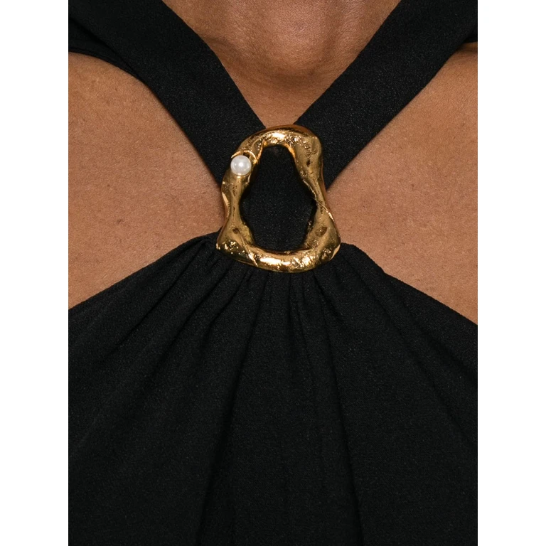 Forte Forte Forte Dresses Bordeaux Acrylic Silk - Women