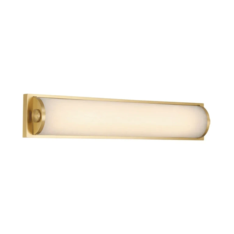 Aged Brass LED Wall Sconce from the Jarvis Collection
