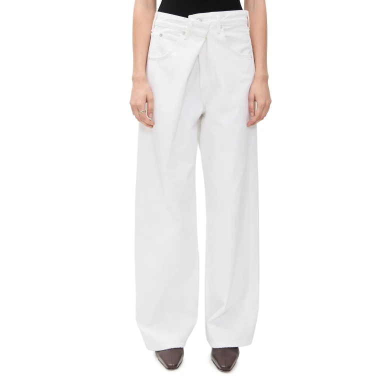 Agolde Jean Bootcut - Blanc