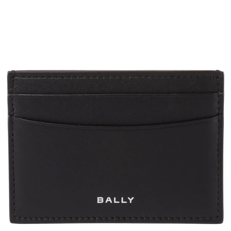 Bally Logo-Print Leather Card Case