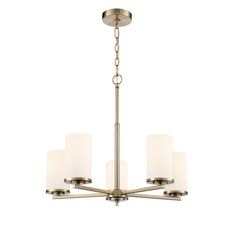 Modern Gold Chandelier from the Verlana Collection