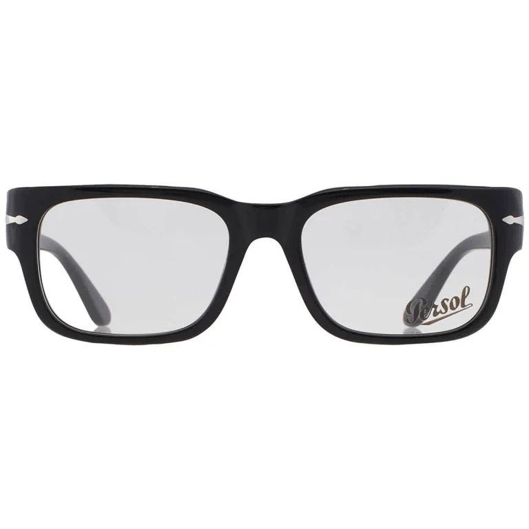 Persol Demo Rectangular Unisex Eyeglasses PO3315V 95 55