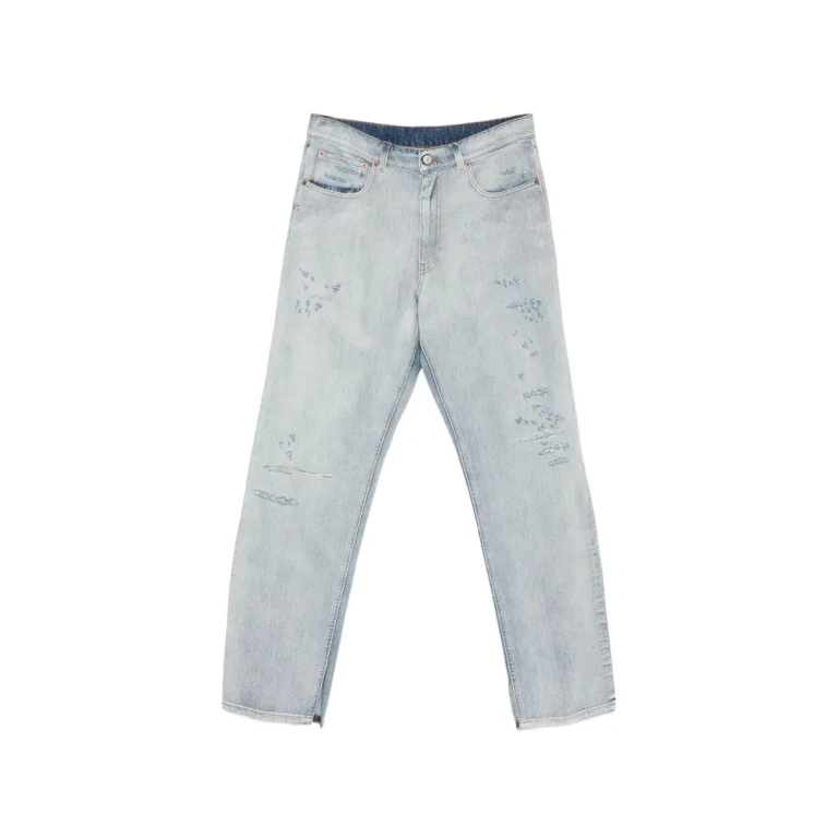 Mm6 Maison Margiela Distressed Jeans